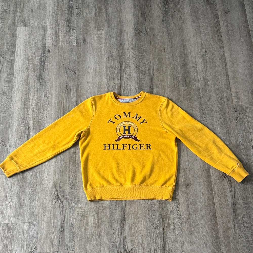 Vintage Tommy Hilfiger Mustard Crewneck Sweater